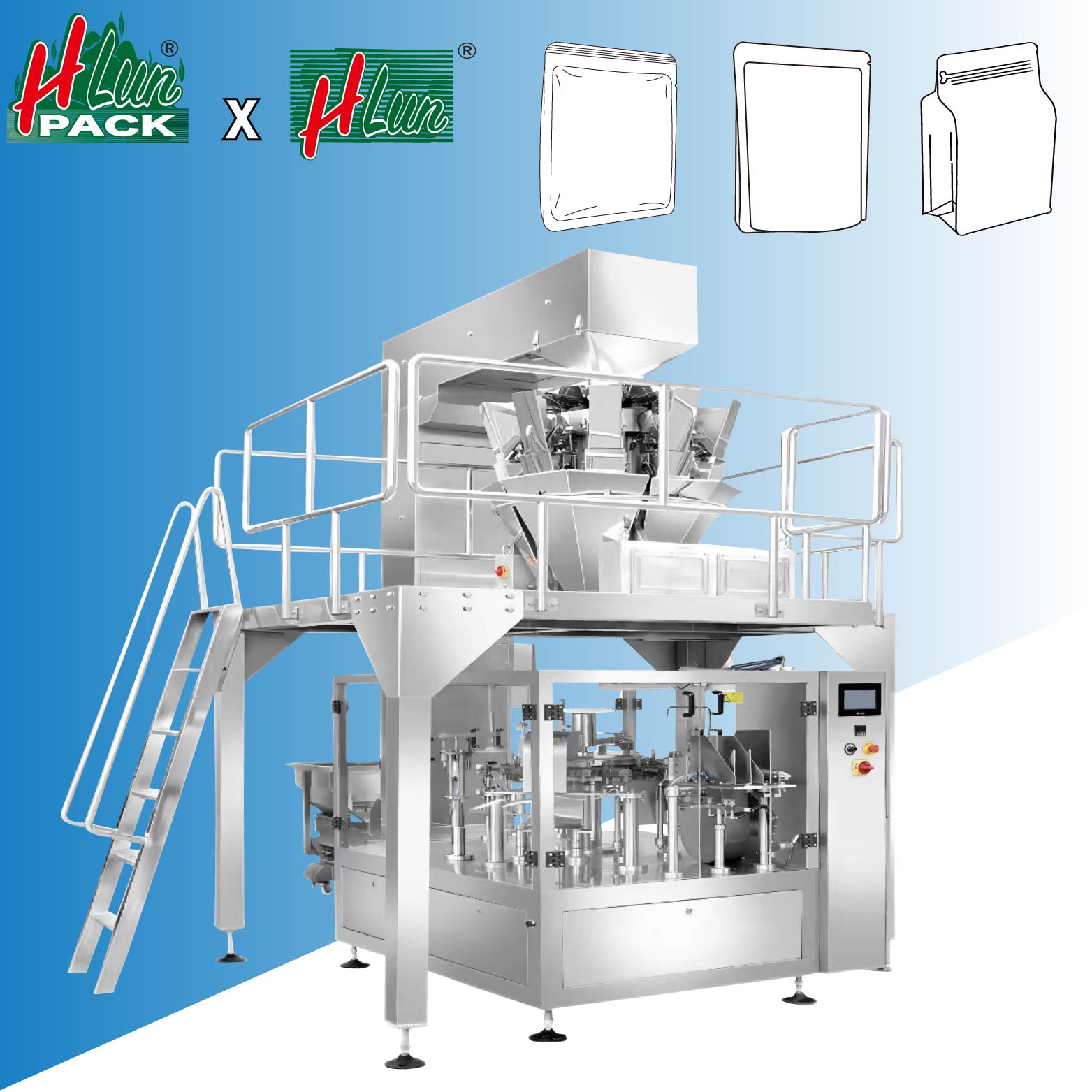 Machines de Doypack de poche de tirette