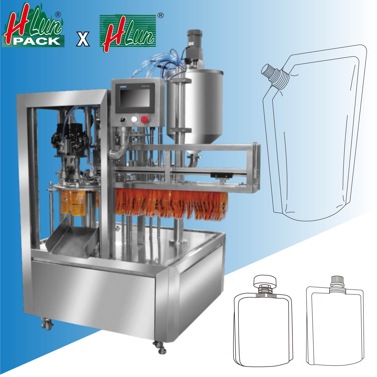 Emzikli Poşet Doypack Makinaları